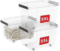 Ventajas y usos de las cajas de almacenaje de plástico con ruedas