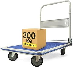 Guía para utilizar un carro de transporte con plataforma de manera segura