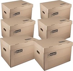 ¿Cajas de Cartón o Plásticas para Documentos? Comparativa y Ventajas