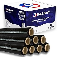 Calcula la cantidad de film estirable que necesitas para tu carga
