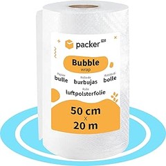 Comparativa de relleno de papel reciclado y plástico para embalaje
