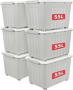 Descubre las ventajas de usar cajas de almacenaje con ruedas