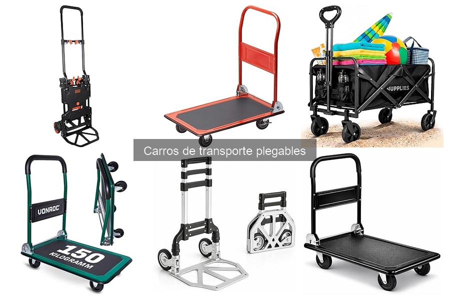 Accesorios clave para carros de transporte plegables