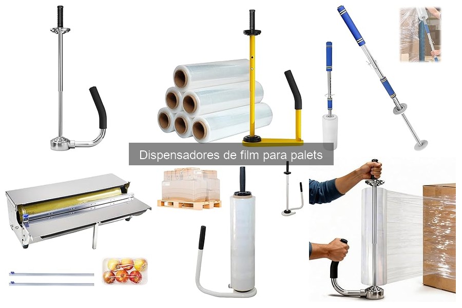 Ajustar un dispensador de film para palets: Guía fácil