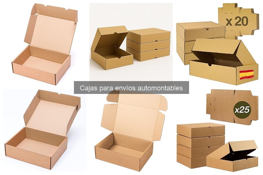 Alternativas a cajas automontables para envíos