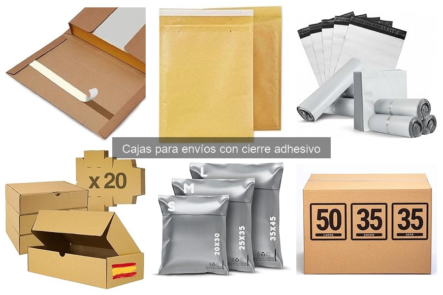 Alternativas a cajas para envíos con cierre adhesivo