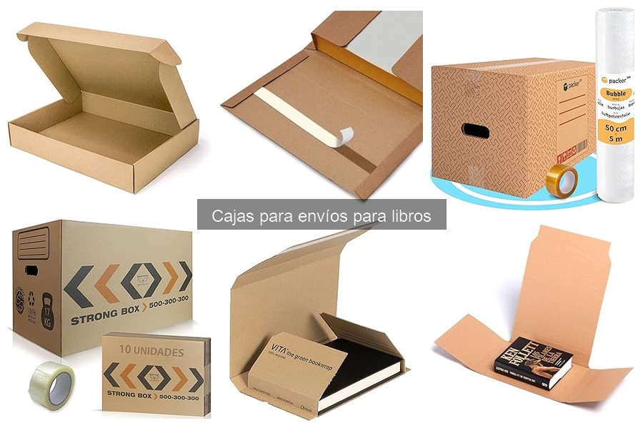 Alternativas a cajas para envíos de libros: ¡Descubre opciones!