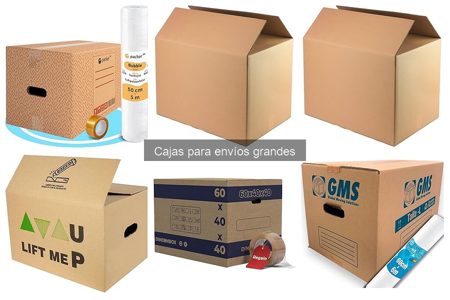 Alternativas a Cajas para Envíos Grandes: Soluciones Innovadoras