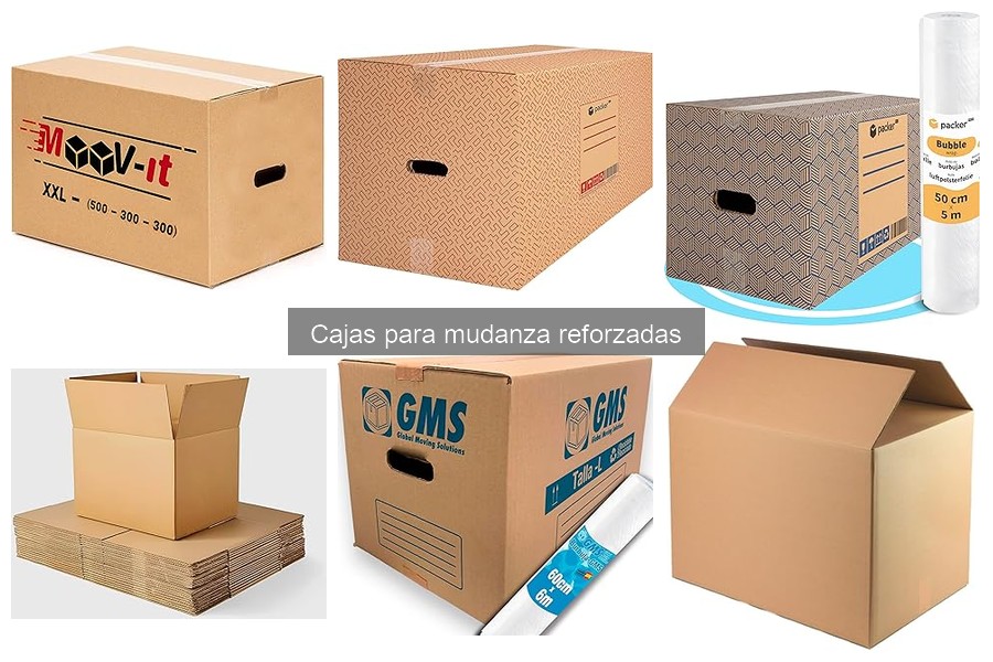 Alternativas a Cajas Reforzadas para Mudanza: Opciones Prácticas