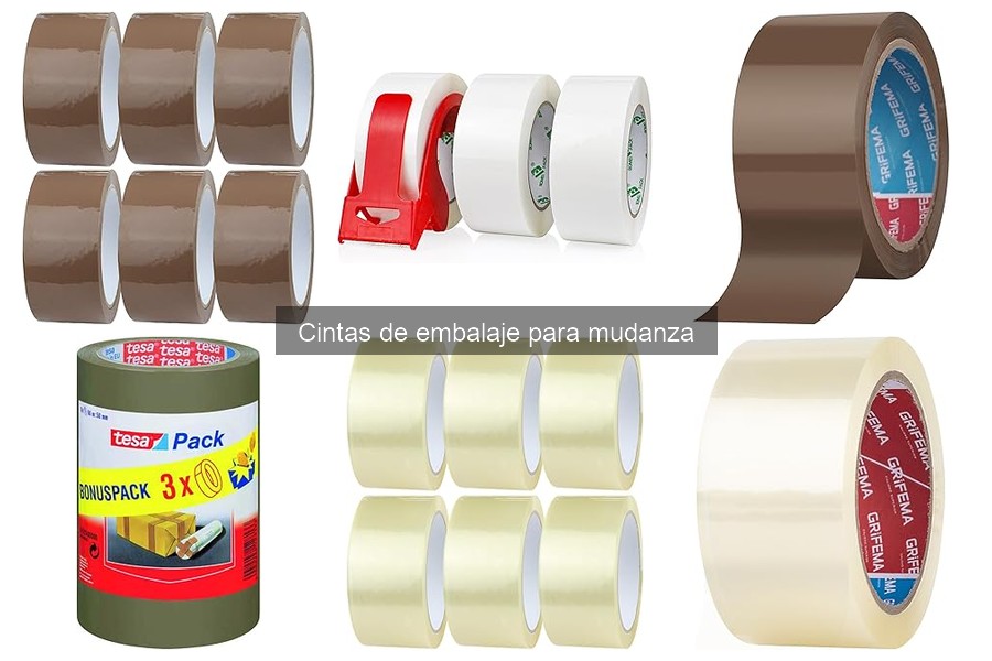 Alternativas a cintas de embalaje para mudanzas