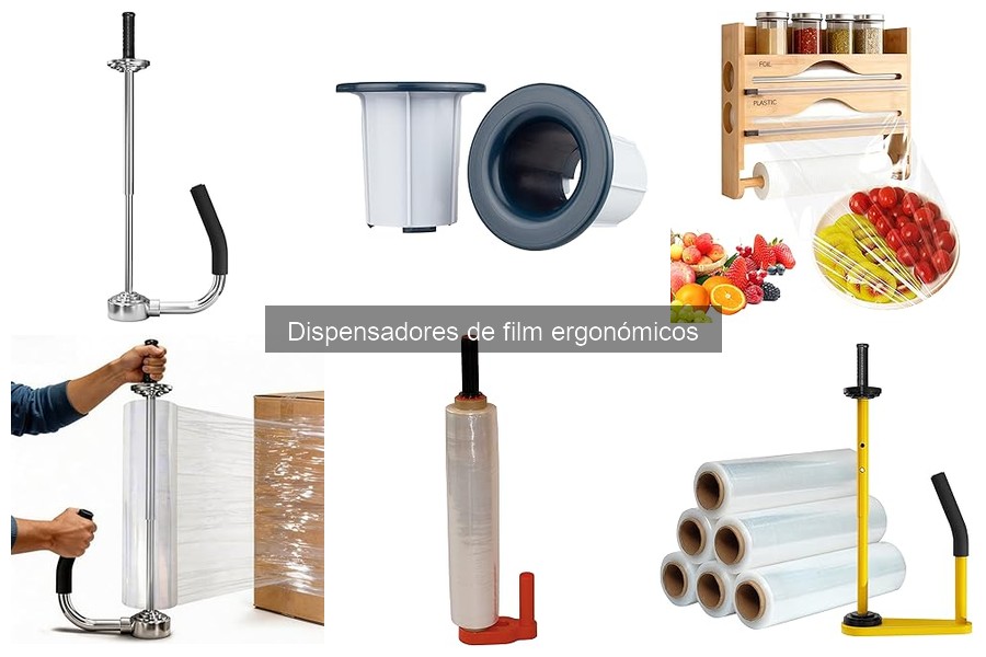 Alternativas a dispensadores de film ergonómicos para embalaje