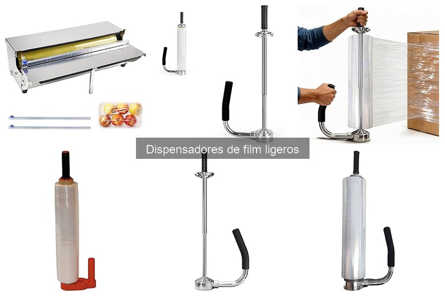 Alternativas a dispensadores de film ligero para embalaje