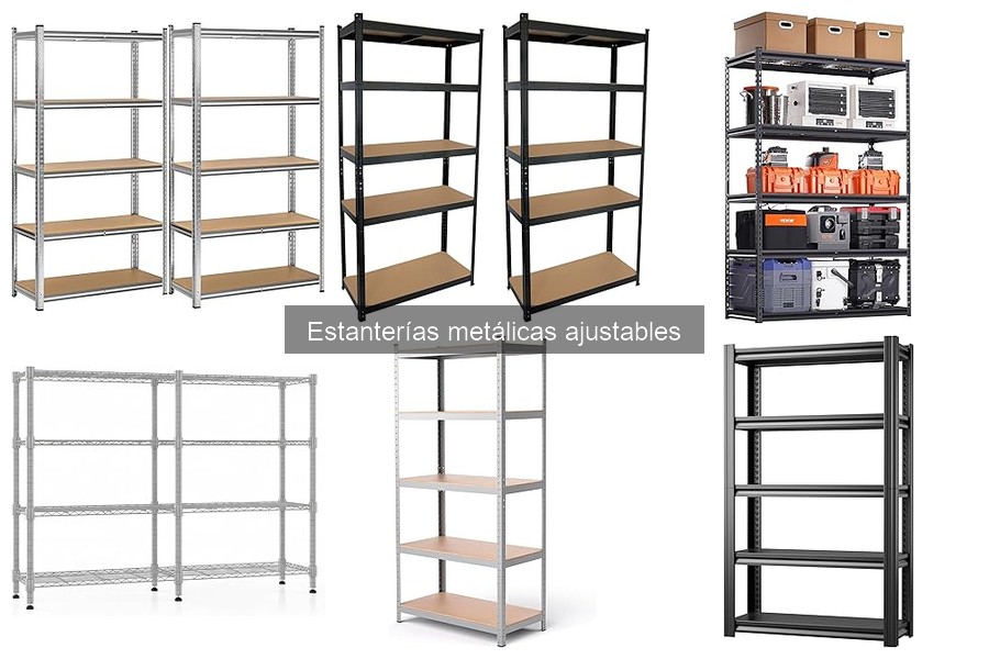 Alternativas a Estanterías Metálicas Ajustables para Almacenaje