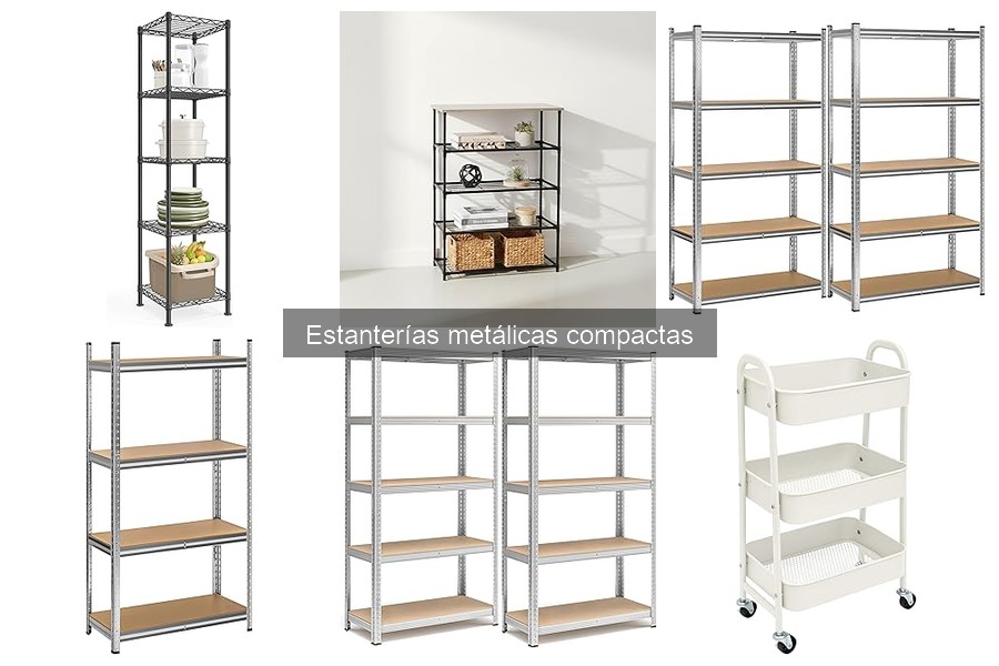 Alternativas a Estanterías Metálicas Compactas para Almacenamiento