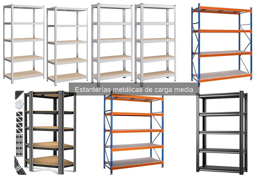Alternativas a estanterías metálicas de carga media