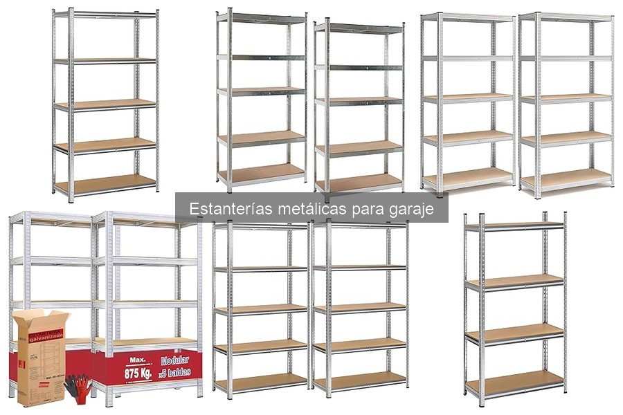 Alternativas a Estanterías Metálicas para Garaje: Mejores Opciones
