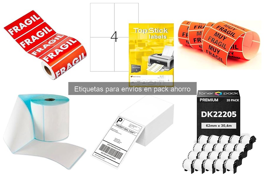Alternativas a etiquetas para envíos que no funcionan