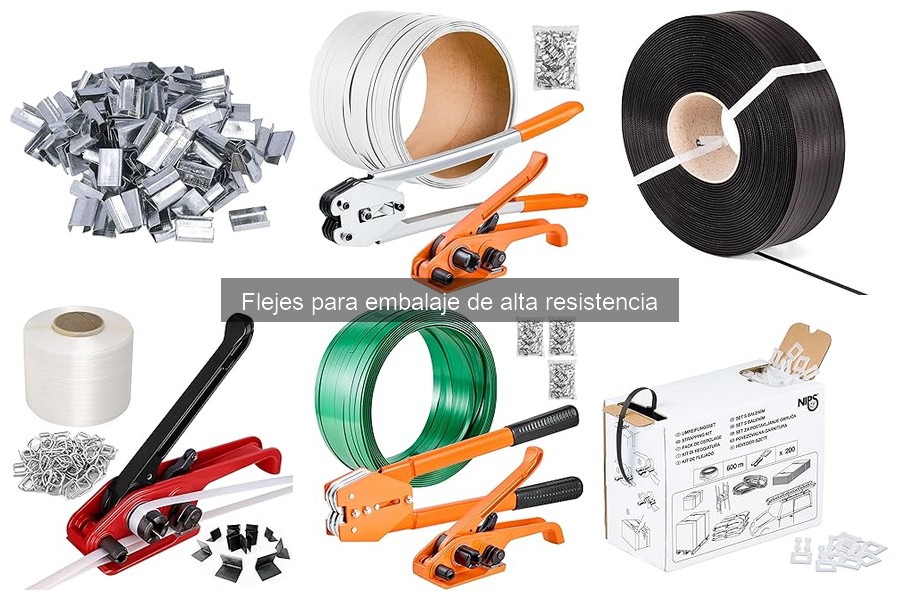 Alternativas a Flejes de Alta Resistencia para Embalaje