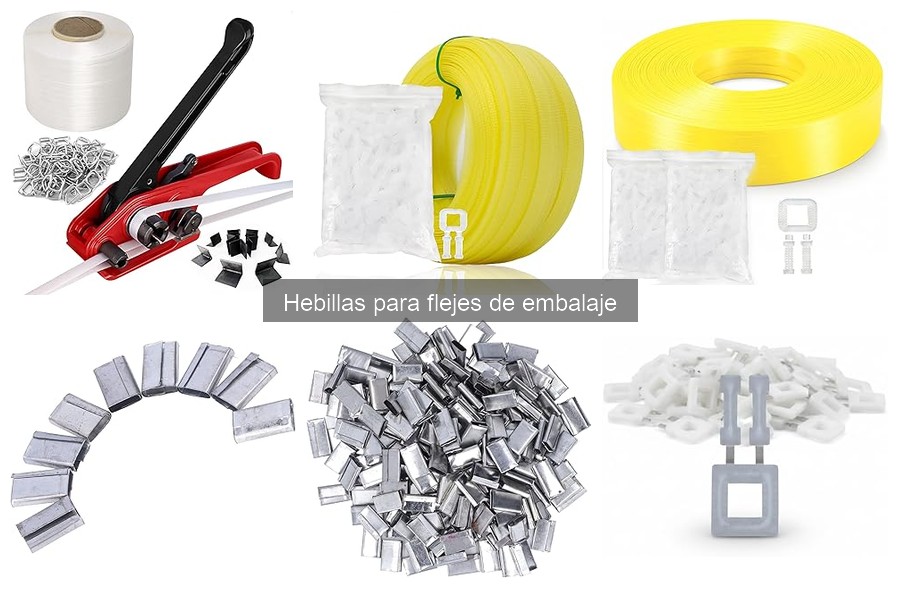Alternativas a hebillas para flejes de embalaje: opciones rentables