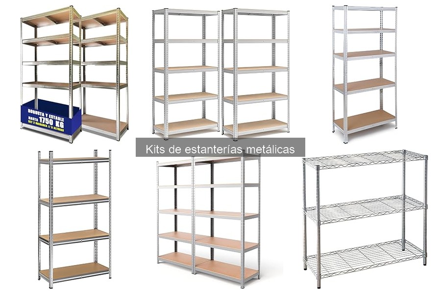 Alternativas a Kits de Estanterías Metálicas: Mejores Opciones