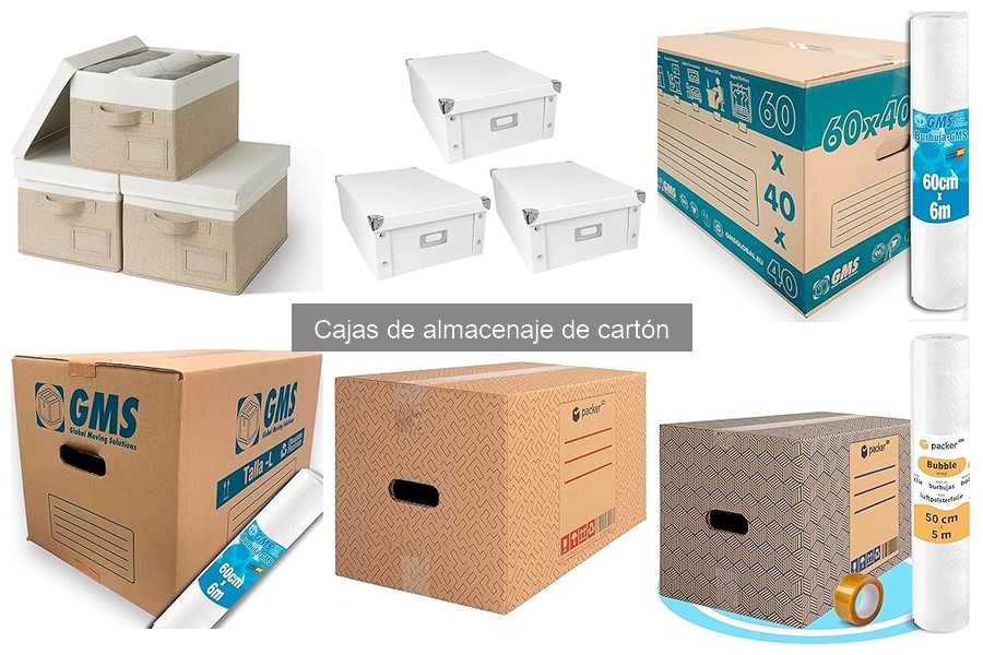 Alternativas a las Cajas de Almacenaje de Cartón
