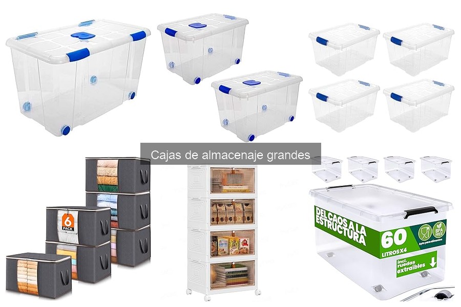Alternativas a las Cajas de Almacenaje Grandes: ¡Descúbrelas!