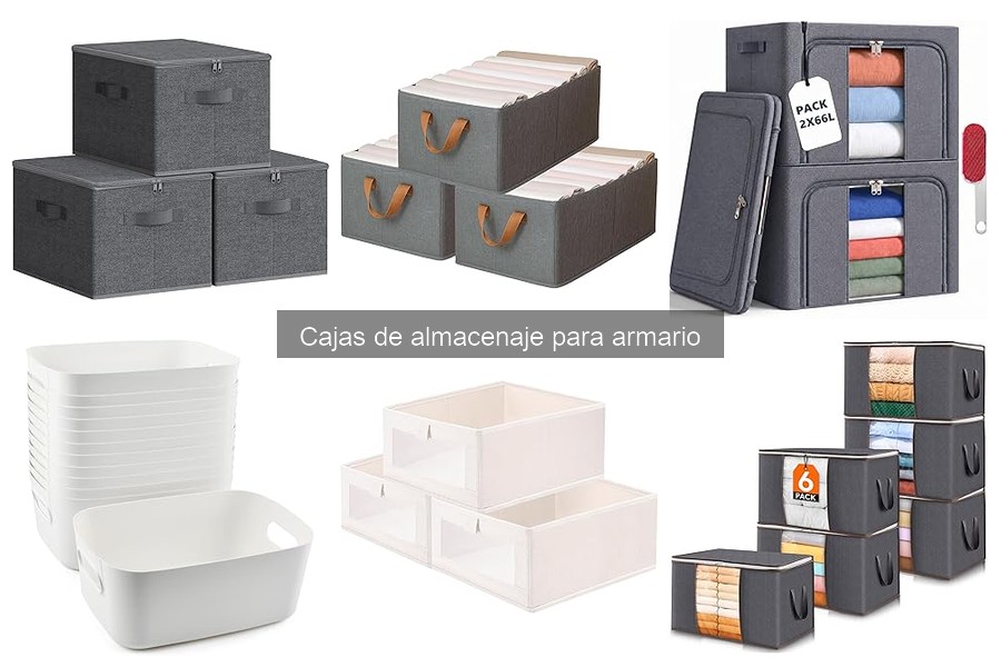 Alternativas a las Cajas de Almacenaje para Armario