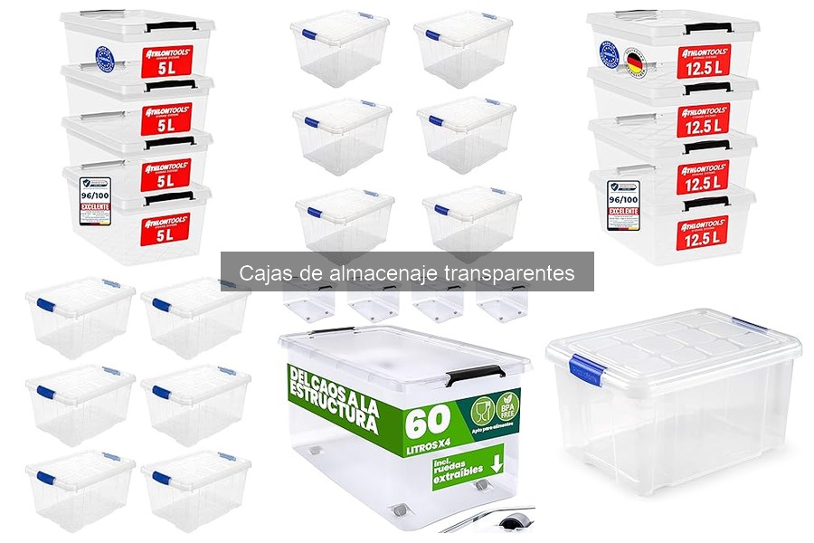 Alternativas a las cajas de almacenaje transparentes