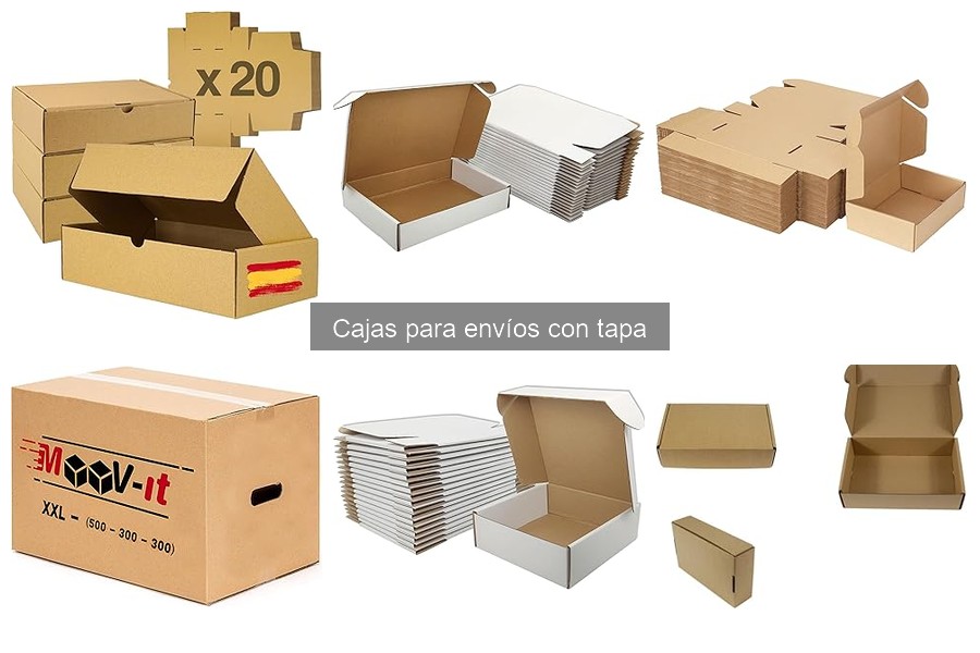 Alternativas a las cajas para envíos con tapa: opciones viables