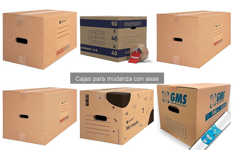 Alternativas a las cajas para mudanza con asas