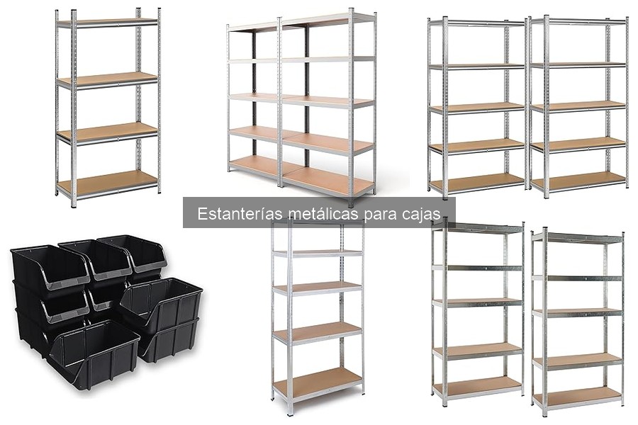 Alternativas a las estanterías metálicas para almacenamiento