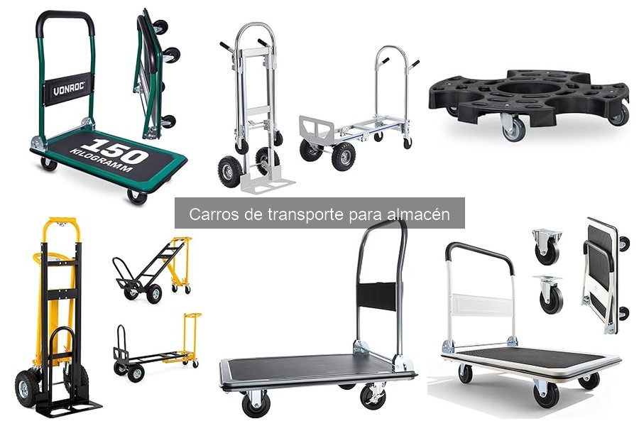 Alternativas a los carros de transporte para almacenes