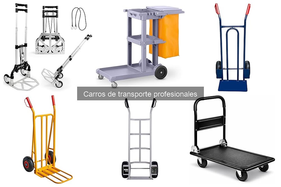 Alternativas a los carros de transporte profesional
