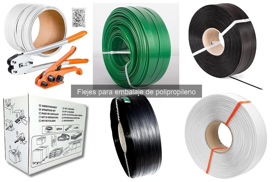 Alternativas a los flejes de polipropileno para embalaje