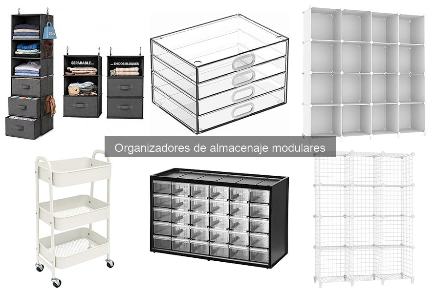 Alternativas a los Organizadores de Almacenaje Modulares