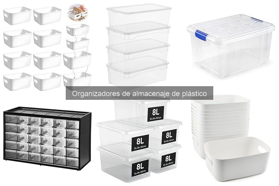 Alternativas a los organizadores de plástico para almacenaje