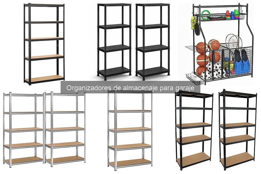 Alternativas a organizadores de almacenaje para garaje