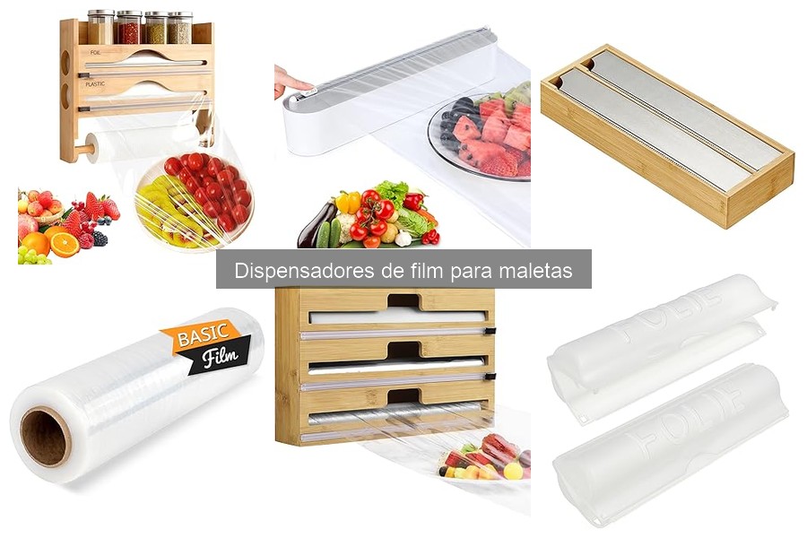 Alternativas al dispensador de film para maletas: opciones útiles