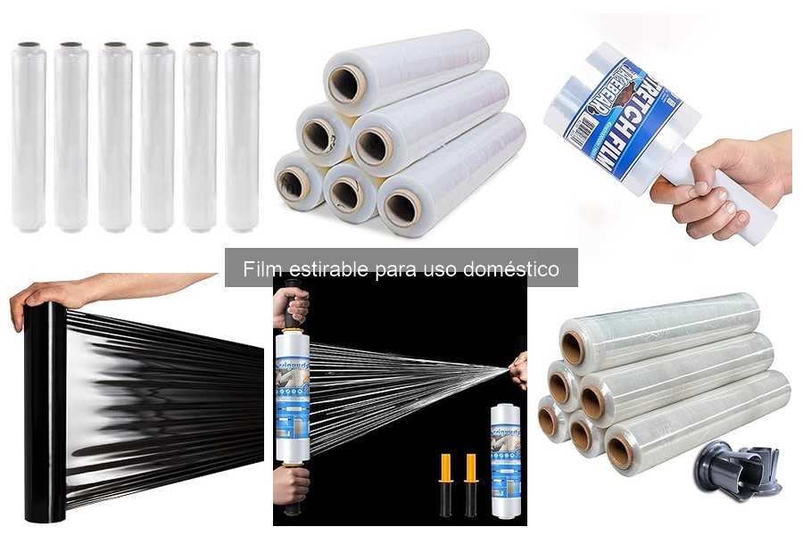Alternativas al film estirable para embalaje en casa