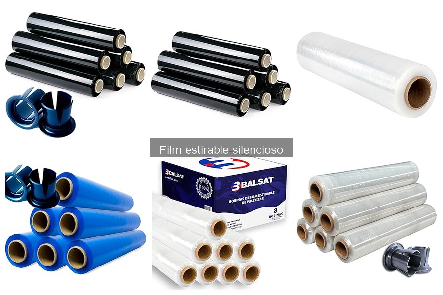 Alternativas al film estirable silencioso para embalaje