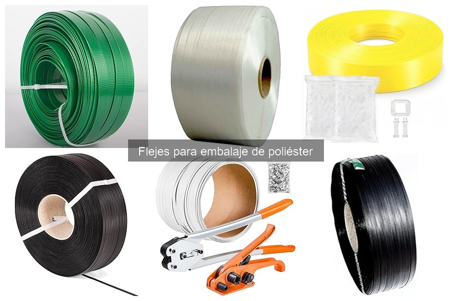 Alternativas al fleje de poliéster: opciones de embalaje