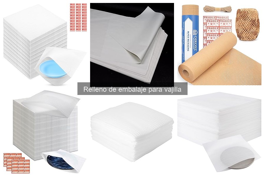 Alternativas al Relleno de Embalaje para Vajilla