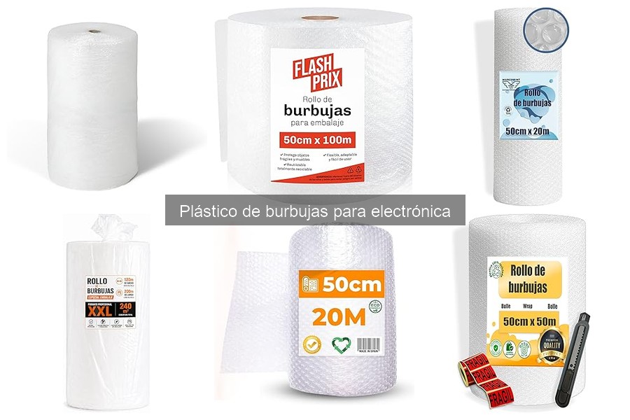 Alternativas Ecológicas al Plástico de Burbuja para Electrónica