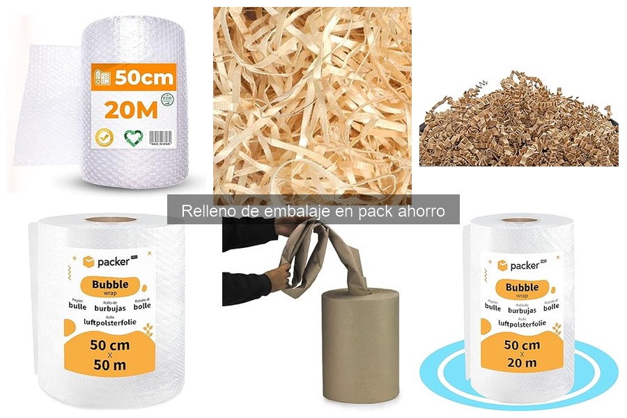 Alternativas Ecológicas al Relleno de Embalaje Tradicional