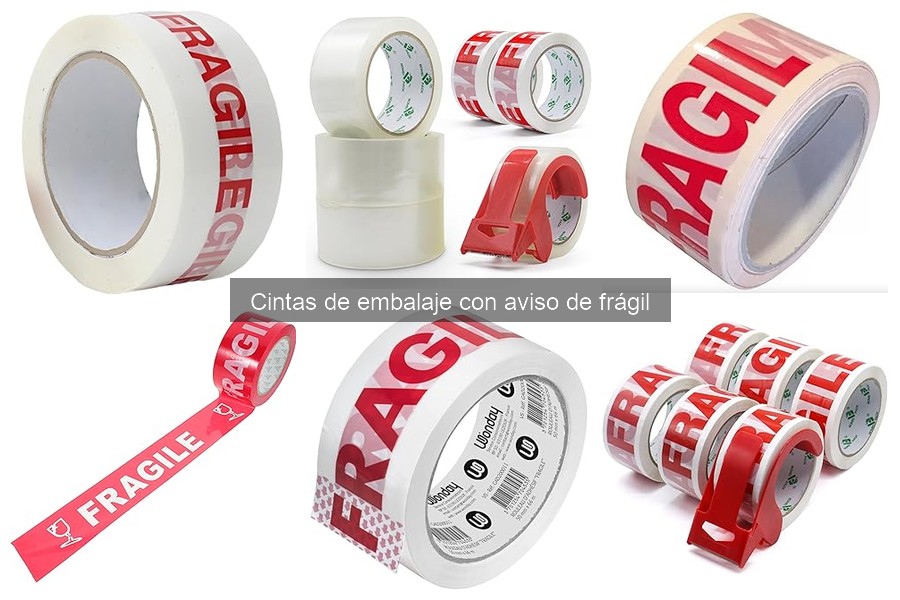 Alternativas efectivas a la cinta de embalaje frágil
