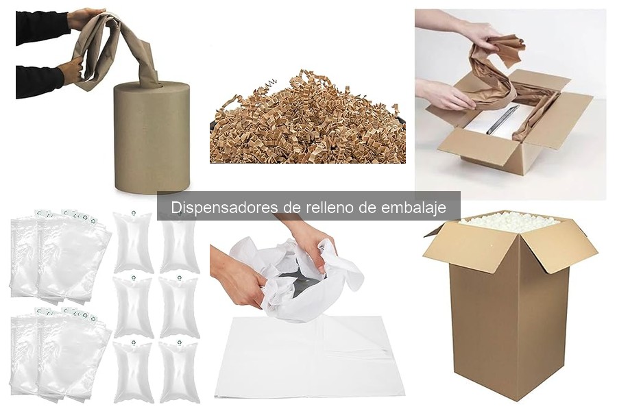 Alternativas efectivas a los dispensadores de relleno de embalaje