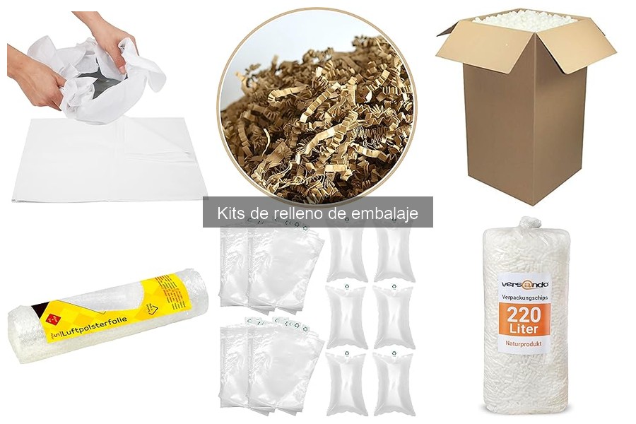 Alternativas efectivas a los kits de relleno de embalaje