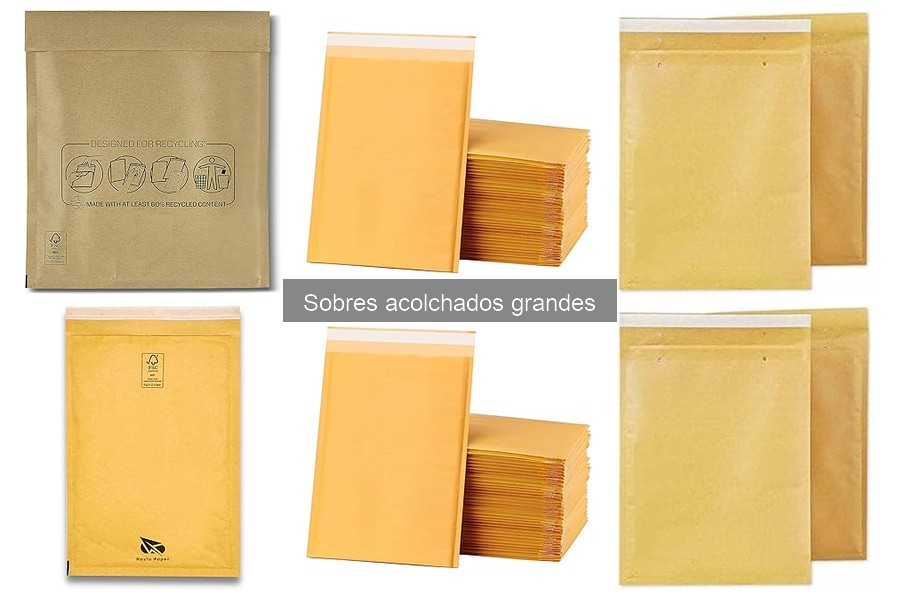 Alternativas efectivas a los sobres acolchados grandes