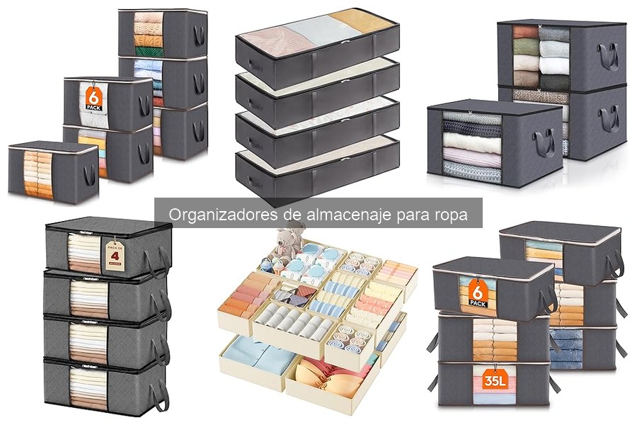 Alternativas Innovadoras a Organizadores de Almacenaje para Ropa