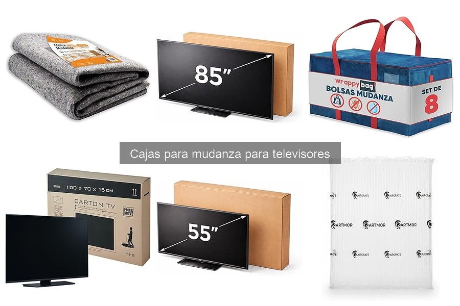 ** Alternativas para embalar tu televisor sin caja original